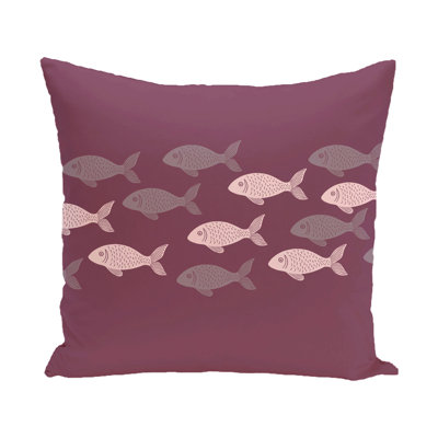 Beach Vacation Square Pillow Cover & Insert