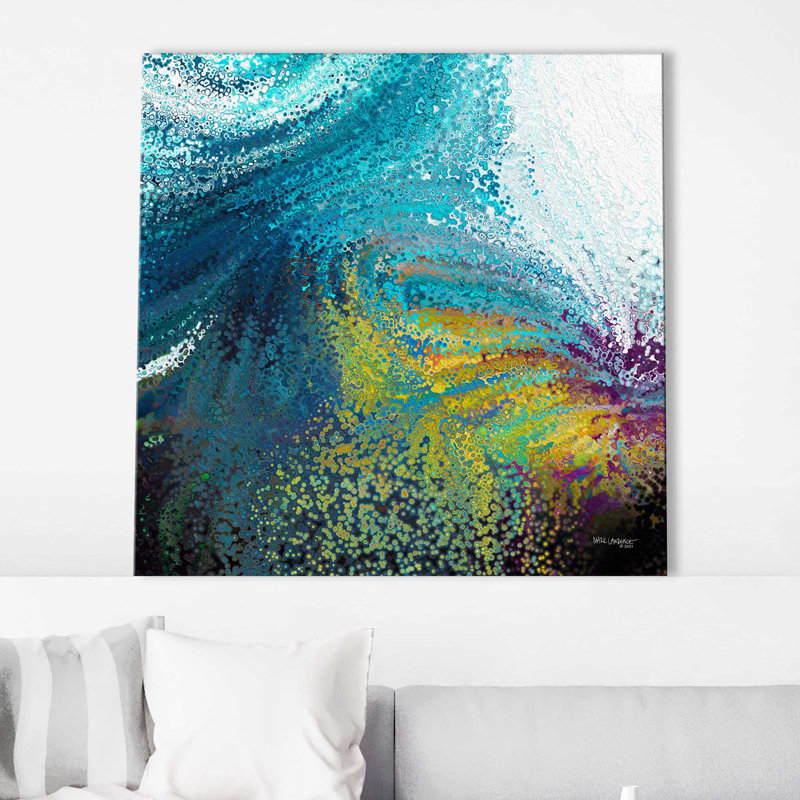 «Psalm 31:19 How Great Is Your Goodness (Square)» par Mark Lawrence, reproduction sur acrylique, H 36 po x l 36 po x P 1,5 po