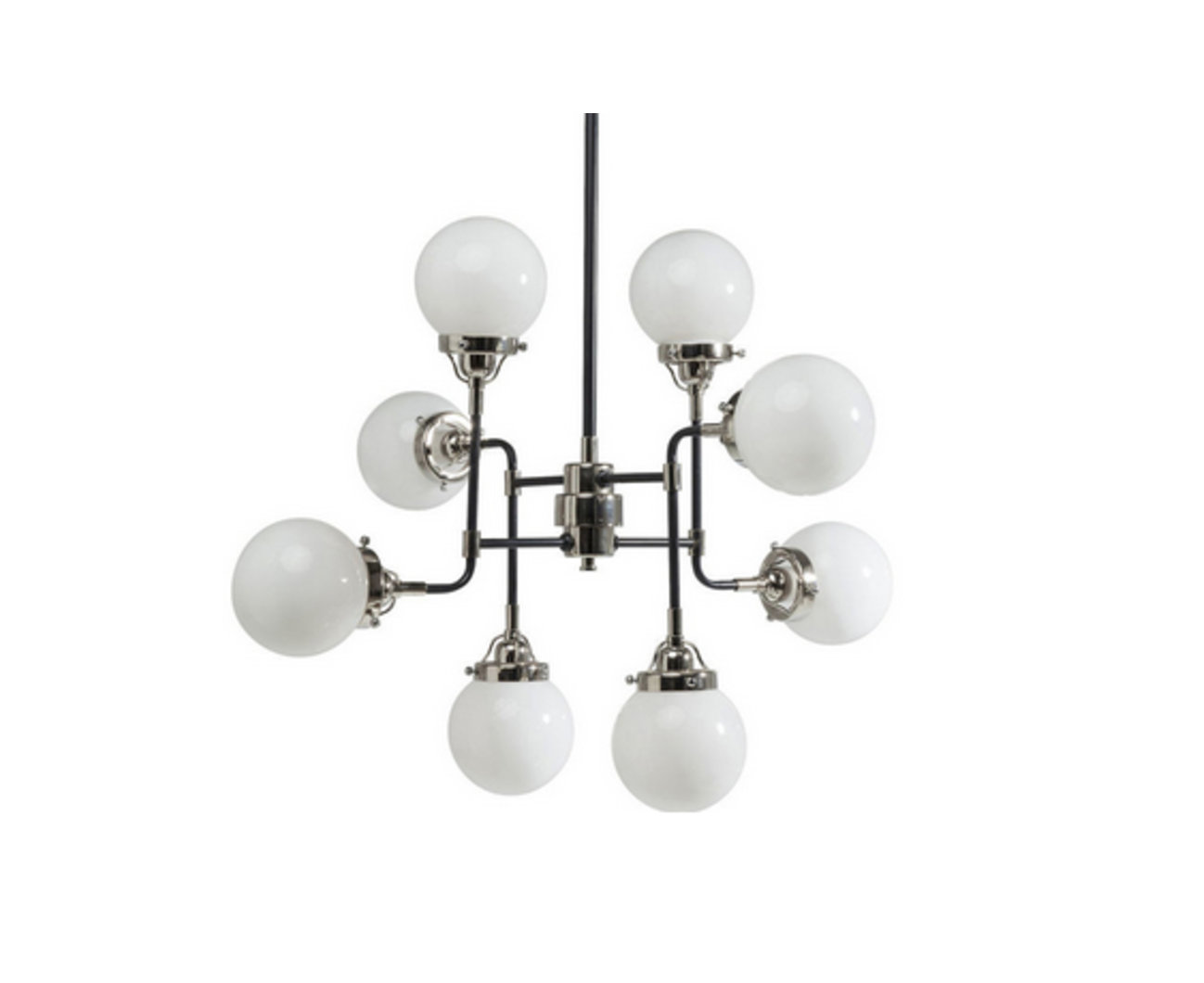 Corrigan Studio® Dotir 8 - Light Sputnik Modern Linear Chandelier | Wayfair