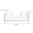 Elegant Chaise Longue with Solid Wood Frame