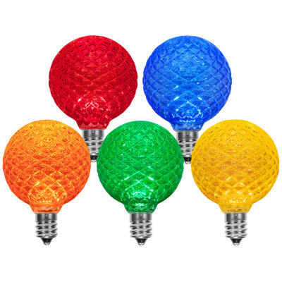 25 Watt Equivalent Multicolor 130-Volt Light Bulb