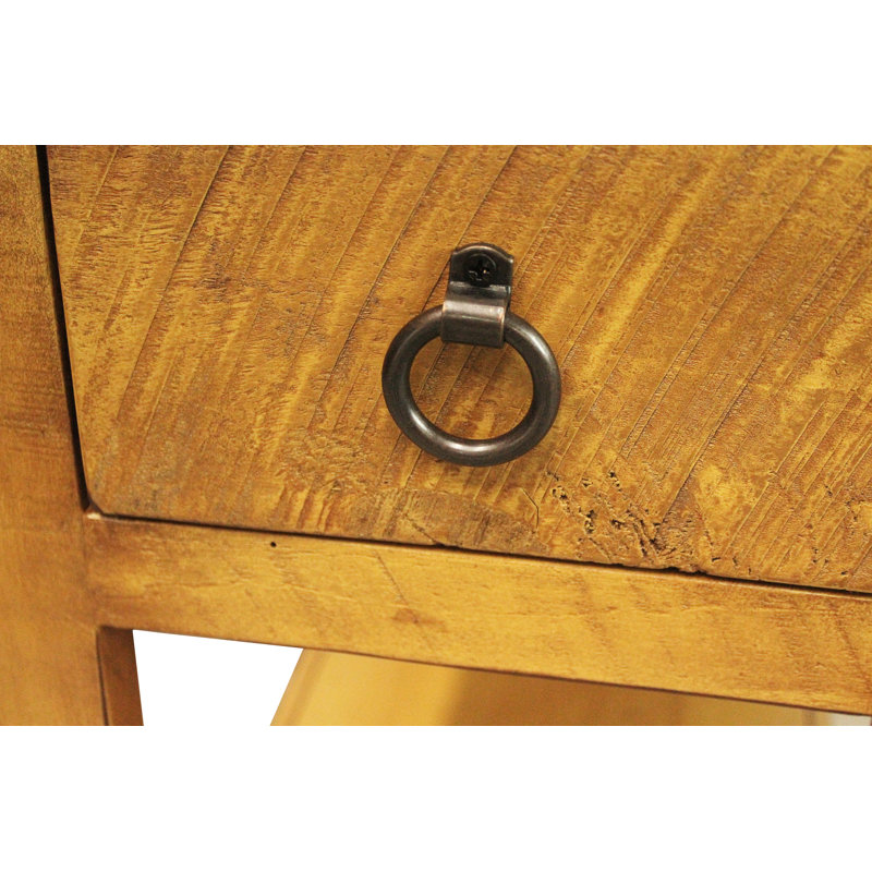 Table de chaise rustique en rouge rustique, Jaune rustique
