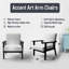 Chaise d'appoint florale Cobalt-6885472