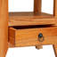 40cm W Solid Wood Bedside Table-1681473332