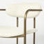 Belarus 18.25'' H Upholstered Metal Armchair-143733646-143733645