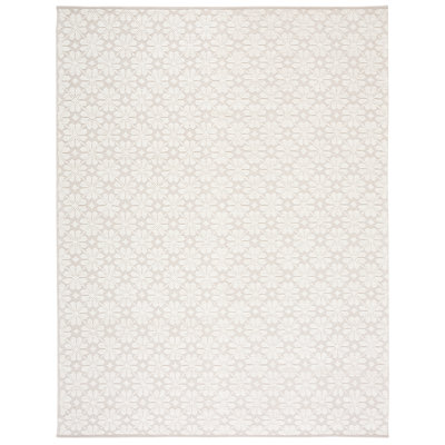 Tapis géométrique en laine / coton tissé à la main Vermont