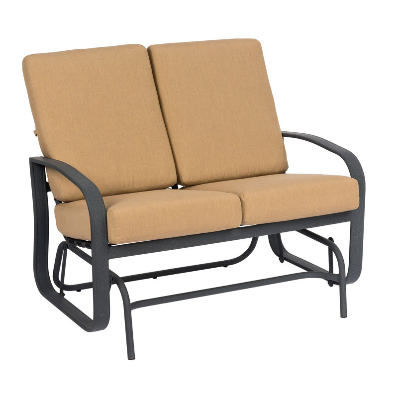 Love Seat Glider, Matte White