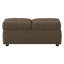 Chaise de rangement convertible brune 1pc avec tissu texturé, structure en contreplaqué de bois massif, siège rembourré en mousse, plateau, fonction réglable, pieds exposés, rangement intérieur, idéale pour la couleur du salon
