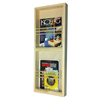 Meridian Double on the Wall Magazine Rack