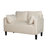 48" Cloud-Soft Corduroy Loveseat | Deep Cushions & Side Pocket | Modern Small Space Sofa for Apartment & Dorm-1884504503