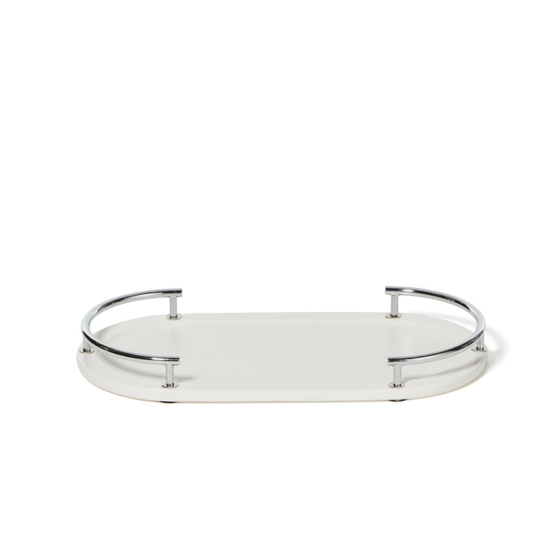 Plateau de courtoisie (garniture en acier inoxydable) de Dubaï