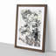 Landscape View by Bada Shanren - Picture Frame Painting Print-55582280-55582283