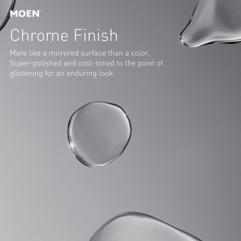 Moen Chateau Single-Handle Centerset Bathroom Faucet With Metal Drain Assembly – Bulk Pack