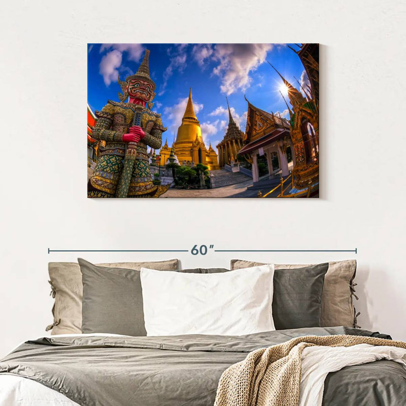 Adella Wat Phra Kaew Complex, 30" H x 45" W