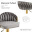 Swivel Upholstered and Velvet Bar Stool-515143440