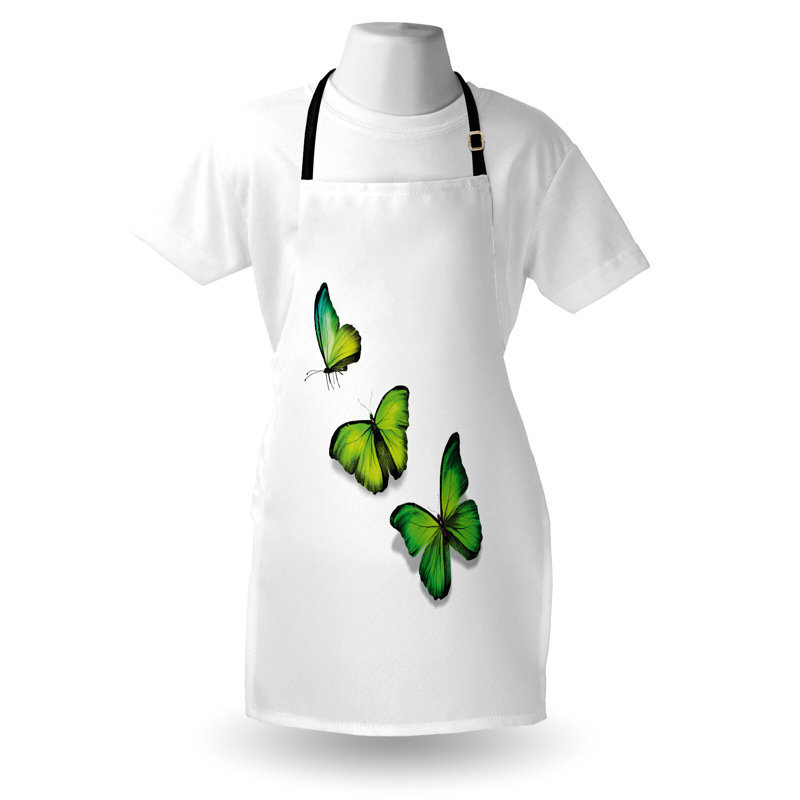 No Pattern Bib Apron