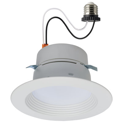 4'' Round Selectable Colour Temperature Dimmable LED Retrofit Recessed Lighting Kit