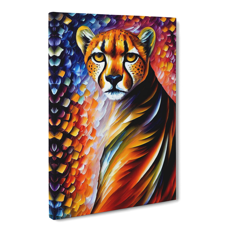 Cheetah Vol.1 - Wrapped Canvas, 76cm H x 50cm W x 3cm D