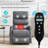 Heat Massage Manual Recliner Chair With Rocker And Swivel-615146776