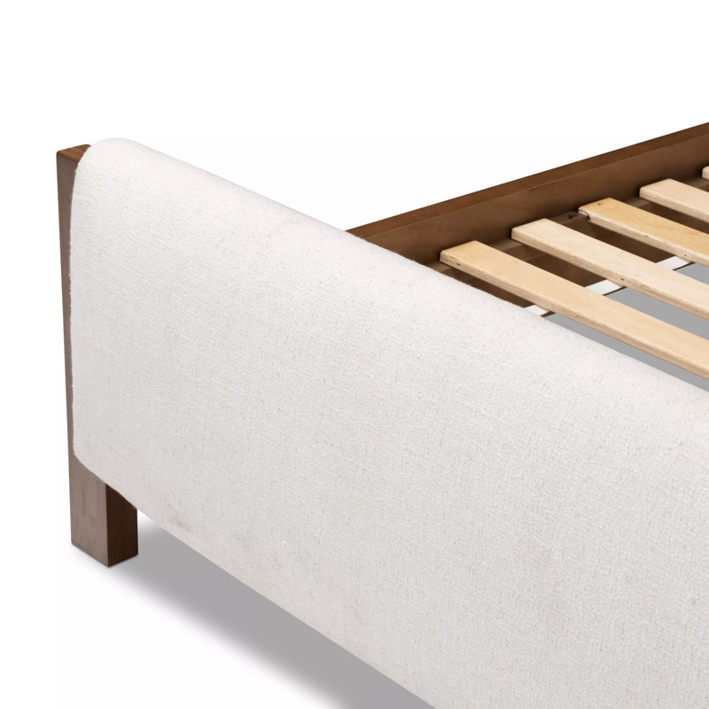 Willem Upholstered Bed, King, Omari Natural