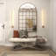 Banc en cuir véritable Branislav-87689790