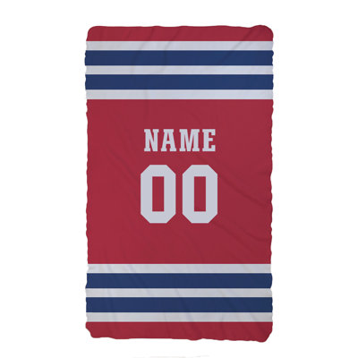 Machine Printed Throw Blanket