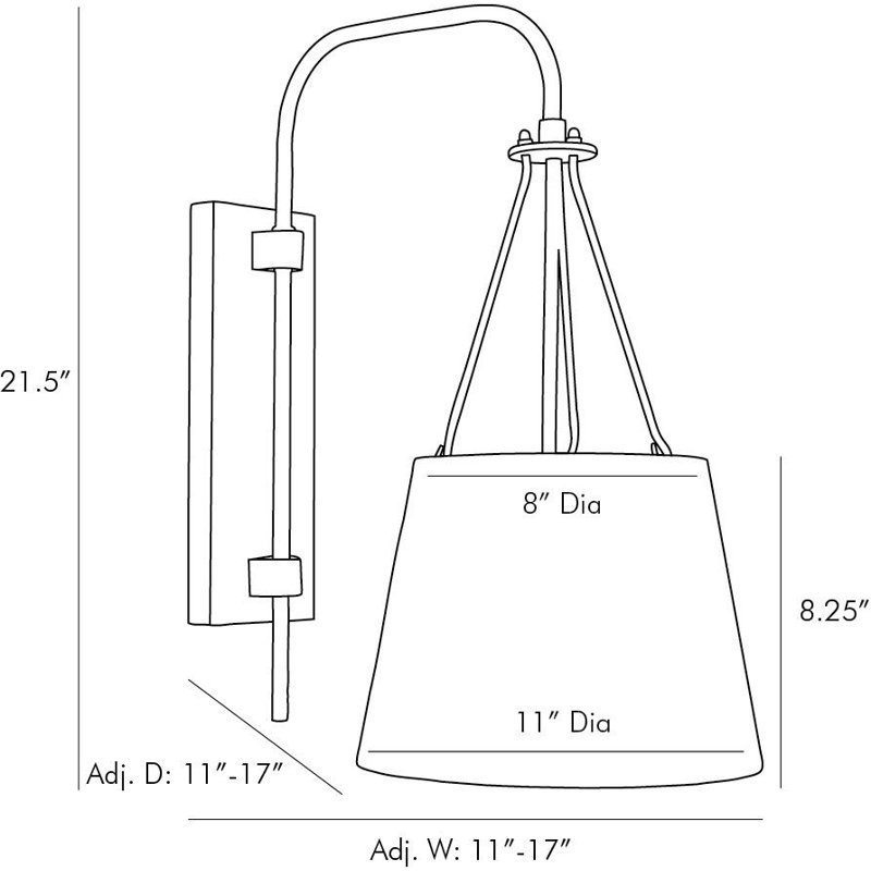 Franklin 1 - Light Swing Arm