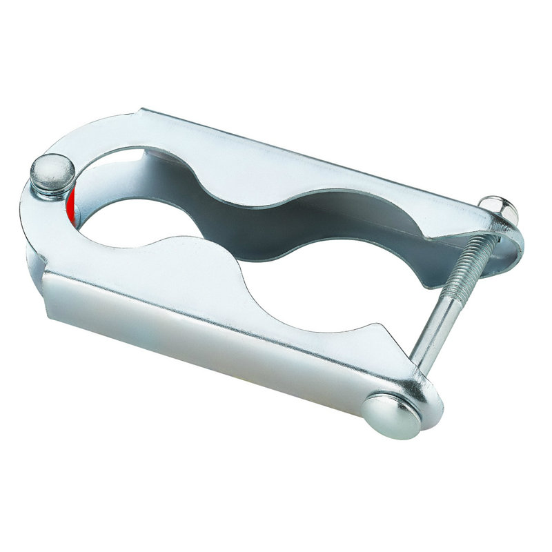 8-Shaped Trampoline Enclosure Pole Clamps/Brackets/U-Bolts for Poles up to 1" Legs up to 1.5" Diameter