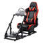 Anman Reinforce Racing Simulateur de cockpit avec siège Logitech G923 G29 G920, ne comprend pas le volant, les roues et les pédales, ni le frein à main Shifter