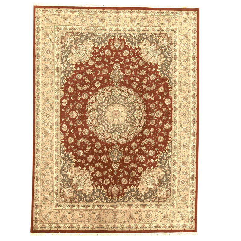 Hand Knotted Wool Oriental Indoor Rug