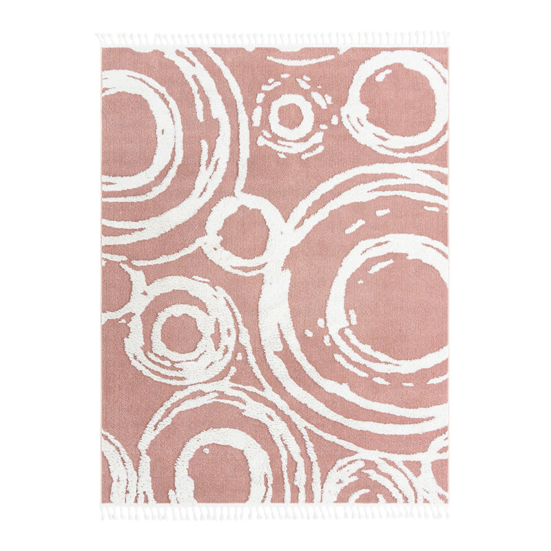 Abstract Indoor Rug, Rectangle 7'10" x 10'