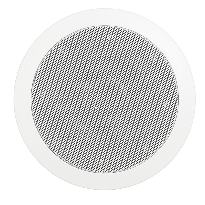 Générateur de vapeur rond de haut-parleur, Blanc