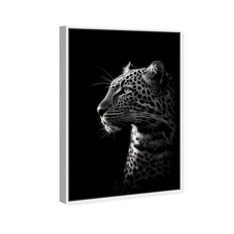 Dark Hunter I Print by Oliver Gal, 37" H x 25" W, White Floater Frame