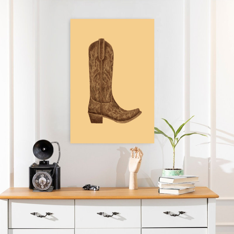 Art contemporain rétro, paysage rustique rétro, art naturel, H 48 po x l 32 po