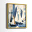 NAUTICAL Series CCGCLXXVI - Impression encadrée de qualité supérieure - Prêt à être accroché - Aucun clou requis-1912441515-1912441552