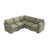 Polyester vert doux est en rupture de stock