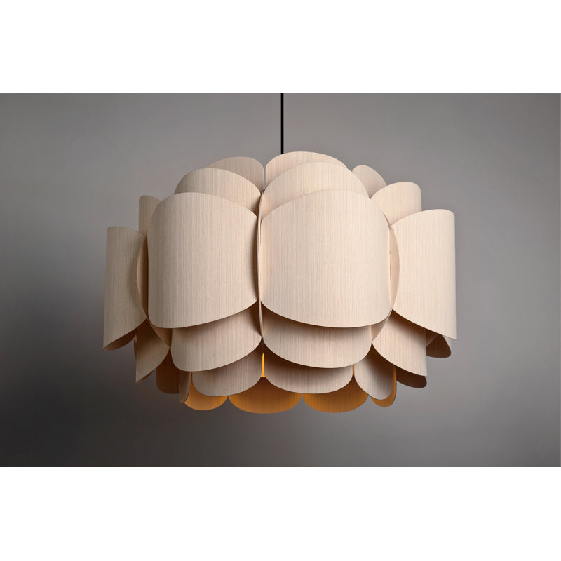 Luminaire suspendu 1 lumière Bella, Cendres