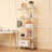 Aleandra 27.95'' W Steel Shelving Unit with Wheels-1944285744