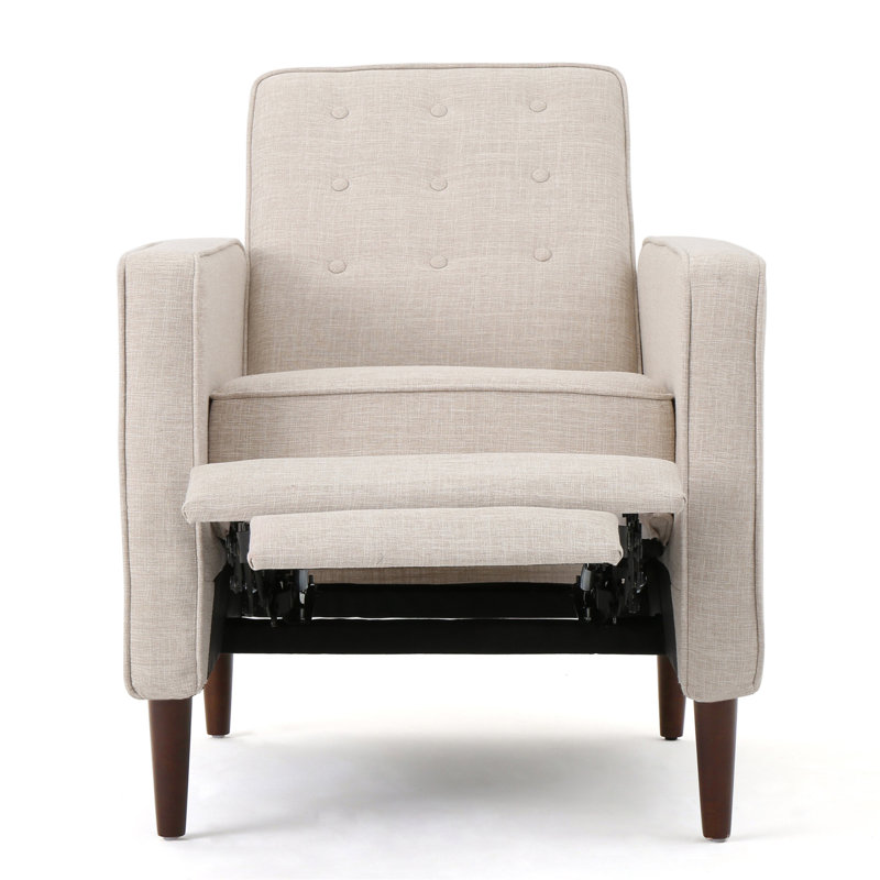 Canapé inclinable en tissu Mid-Century