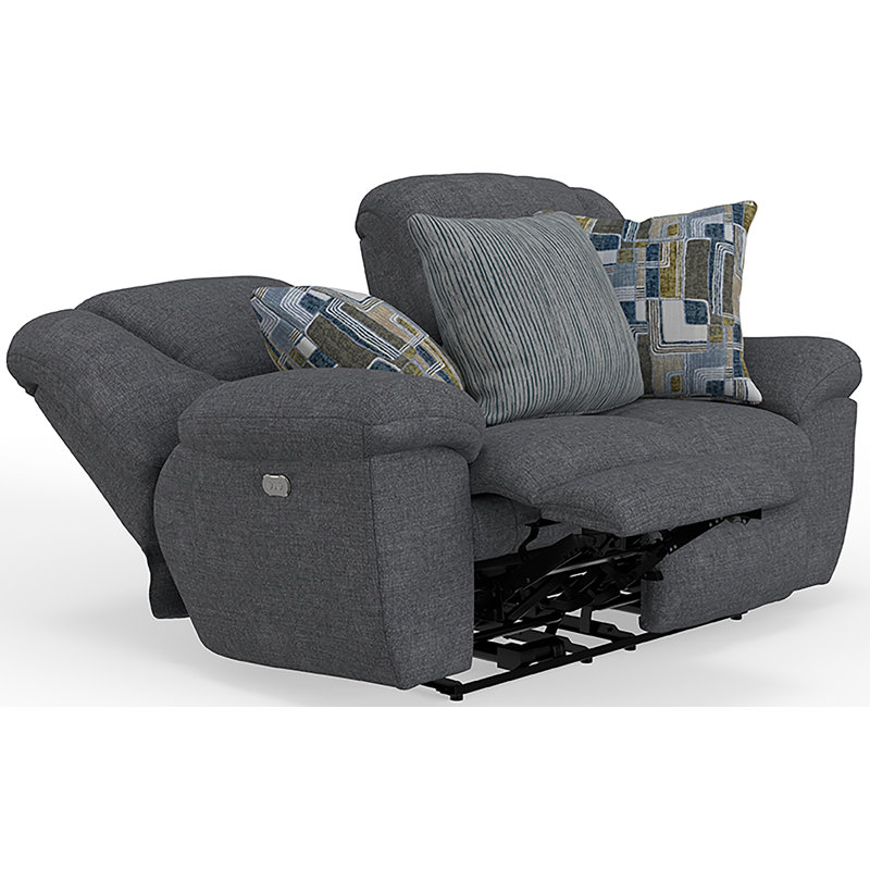 Causeuse inclinable électrique Chagoya, Gris anthracite