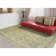 Bristol Hand Knotted Wool Geometric Area Rug in Gold