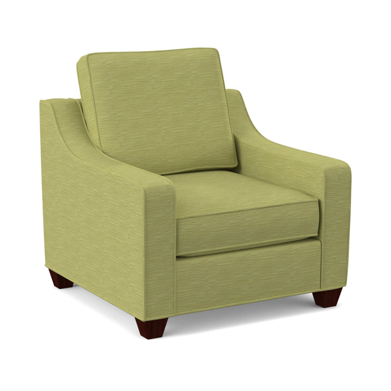 Clark Armchair, Ridgecrest Meadow, Empire Mahogany