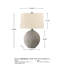 Lampe de table 26 pi Bugarin