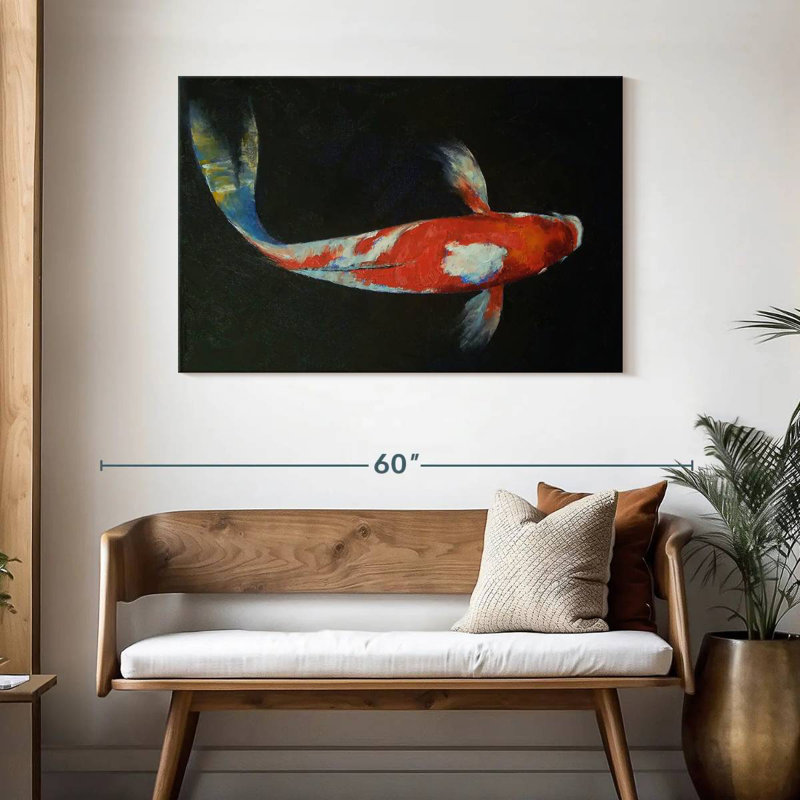 Brampt Koi, 30" H x 45" W