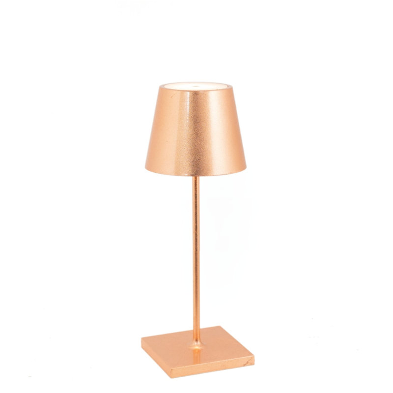Poldina Pro Mini Table Lamp, Copper Leaf
