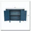 Armoire de rangement ovale 47 po avec 4 portes