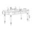Bureau en bois massif de style américain-1393934028