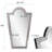 Viljar Glass Frame Novelty Wall Mirror