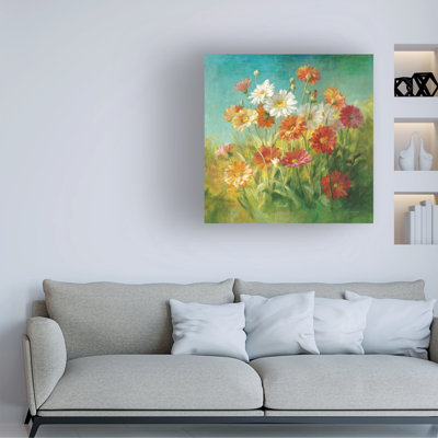 Bolog Danhui Nai Painted Daisies Canvas Art