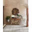 Tapis décoratif naturel noué à la main bleu/naturel watts-21683979